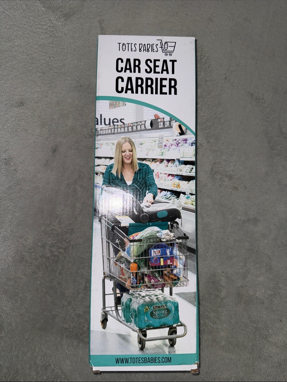 Totes Babies Teal Car Seat Carrier